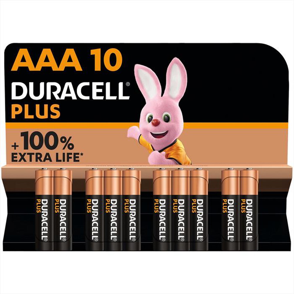 Immagine del prodotto DURACELL - 10 batterie AAA DU0251