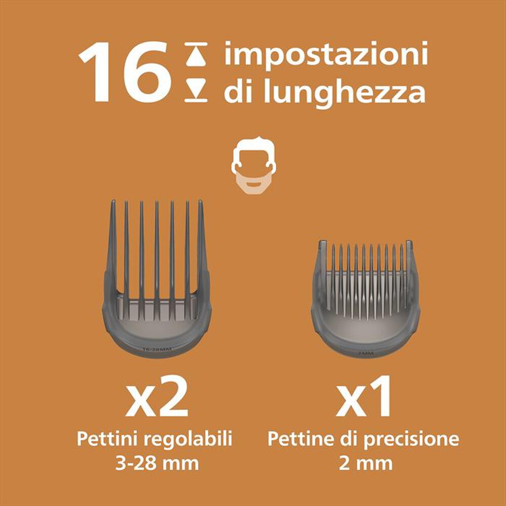 Immagine del prodotto PHILIPS - SERIE 5000 REGOLACAPELLI HC5733/15-Nero