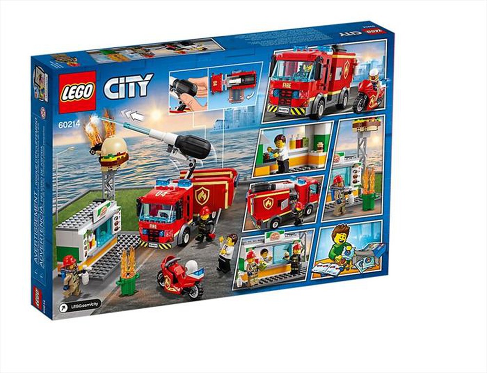 "LEGO - City Fiamme al Burger Bar - 60214"