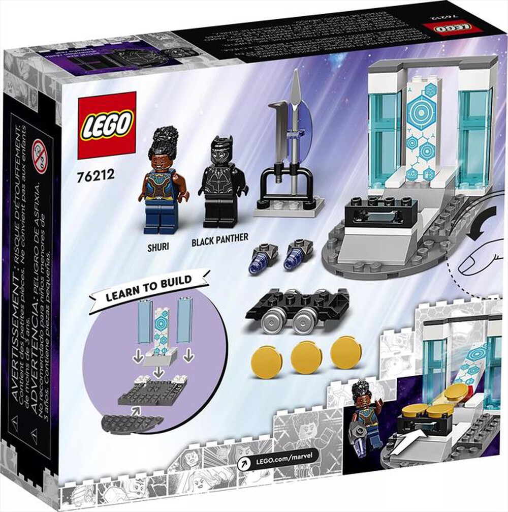 "LEGO - MARVEL IL LABORATORIO DI SHURI - 76212-Multicolore"