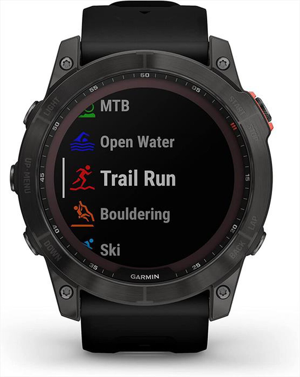 "GARMIN - Smart Watch Fenix 7X Solar Edition-Grigio"