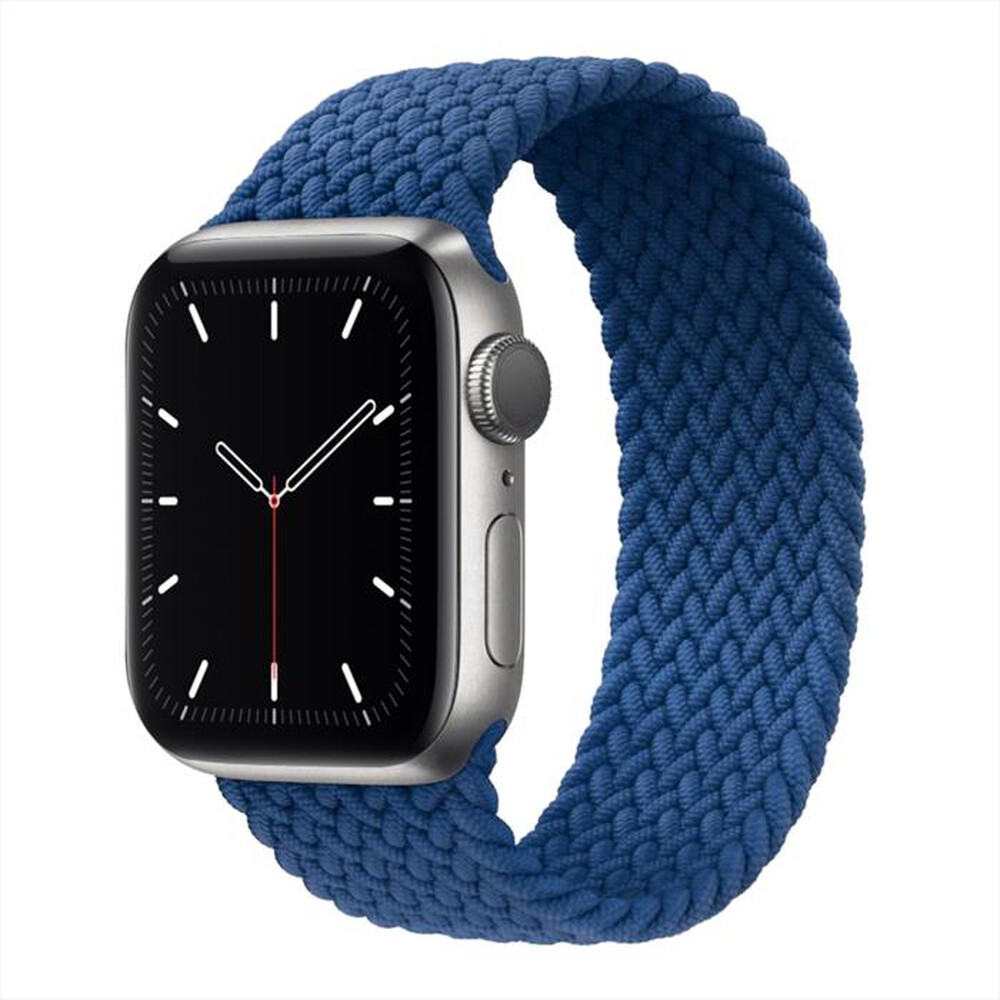 "EVA FRUIT - CINTURINO PER APPLE WATCH CON ELASTICO SILICONE-blu"