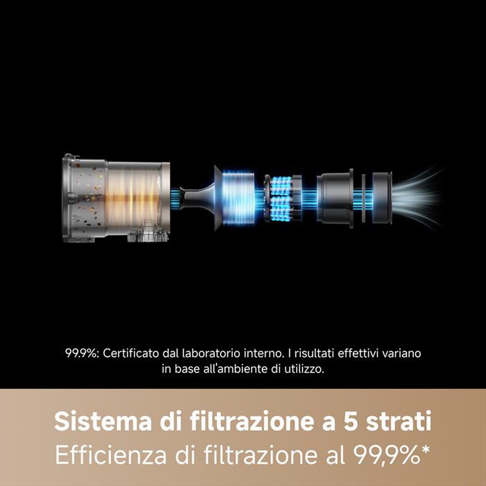 Immagine del prodotto MOVA - Scopa elettrica cordless S2 VIM-Grigio Scuro / Nero