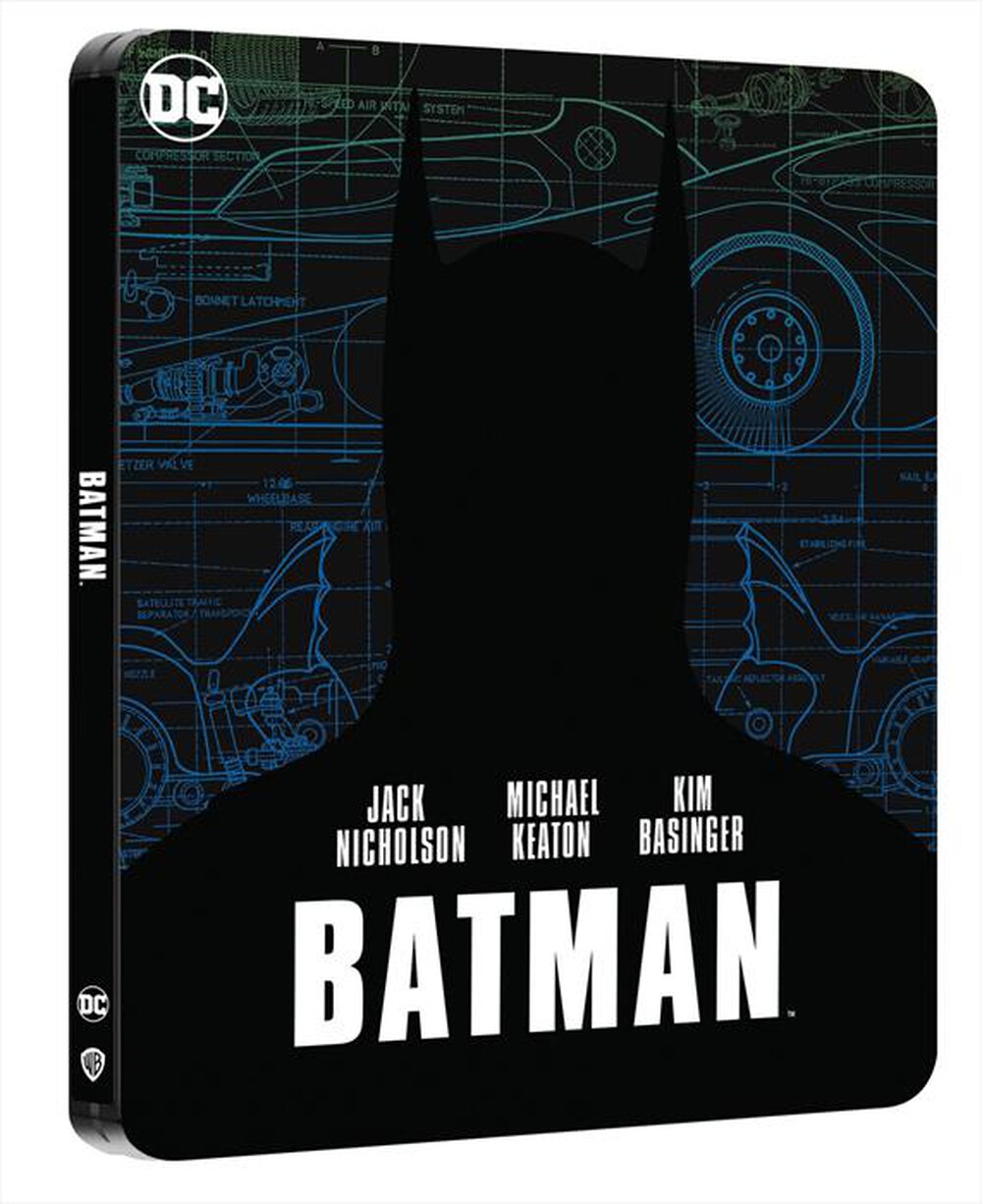 "WARNER HOME VIDEO - Batman Steelbook (4K Ultra Hd+Blu-Ray)"