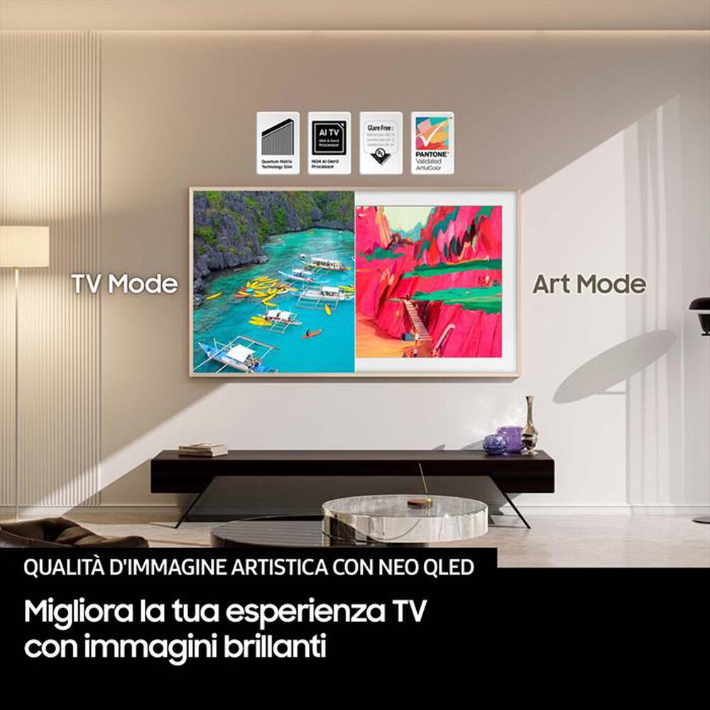 Immagine del prodotto SAMSUNG - Smart TV MINI LED UHD 4K 65" QE65LS03FWUXZT-Black