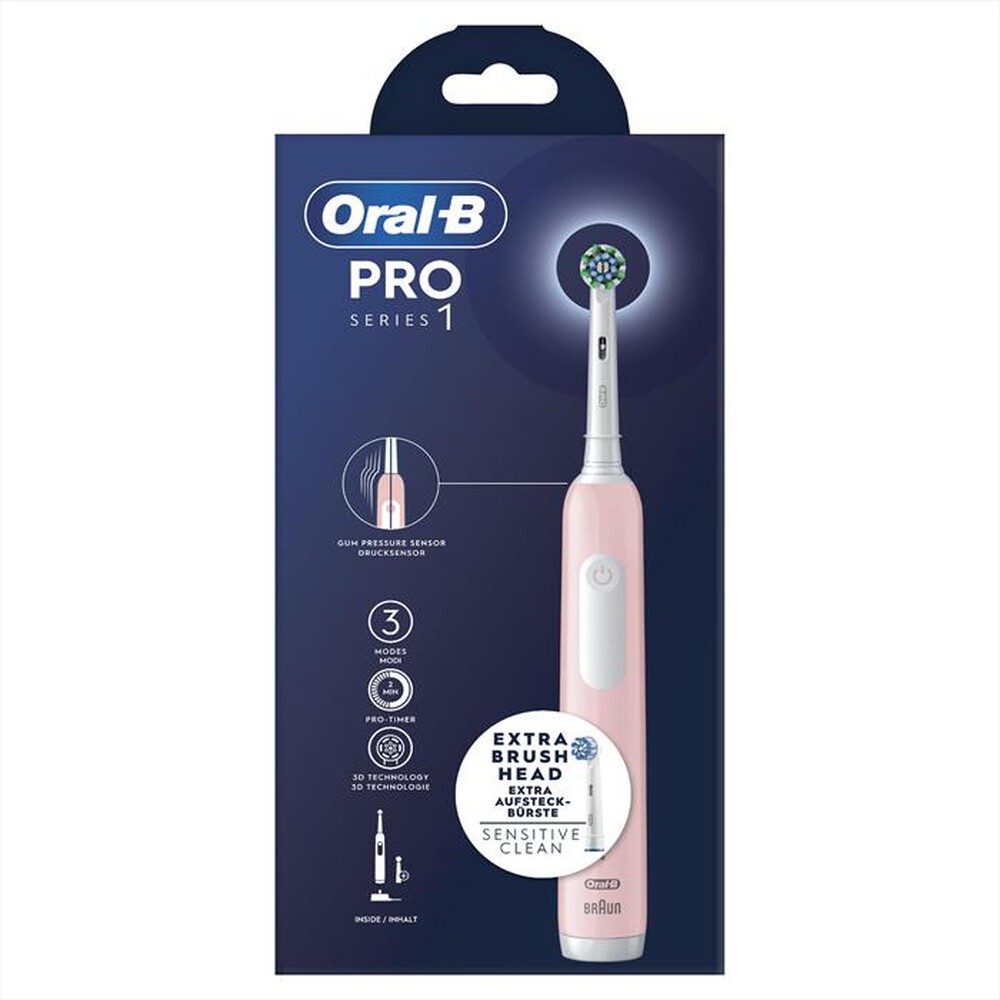 Immagine del prodotto ORAL-B - Spazzolino elettrico SERIES 1-Rosa