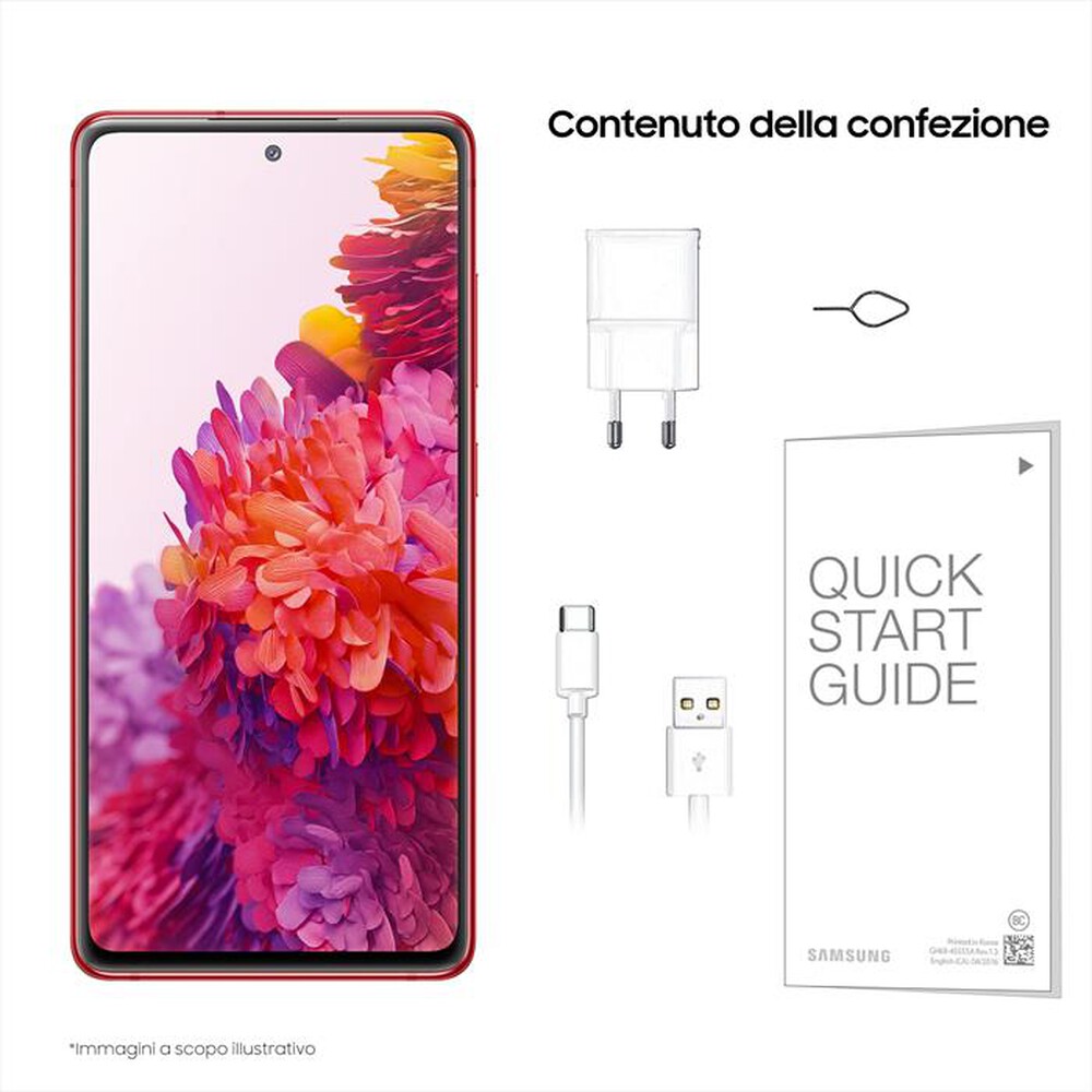 "SAMSUNG - GALAXY S20 FE-Cloud Red"