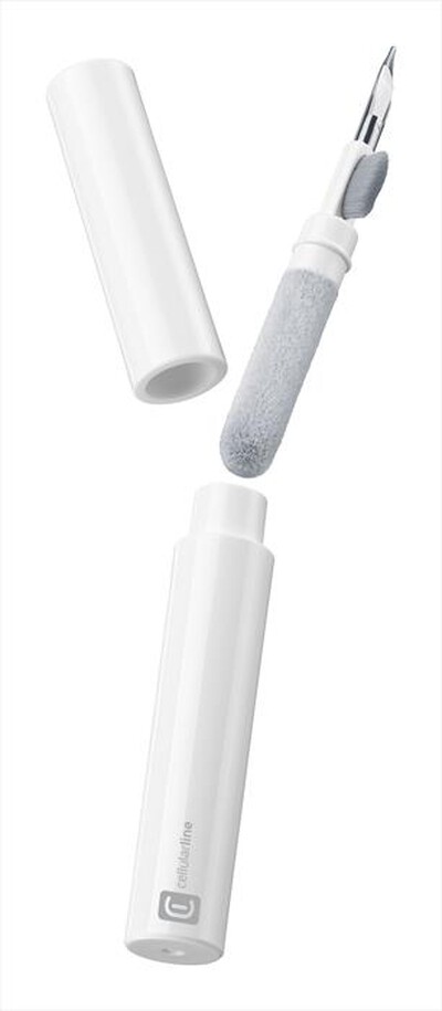 CELLULARLINE - Cleaning Pen Kit di pulizia AUDIOCLEANINGKITW-Bianco