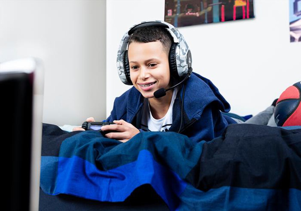 "TRUST - GXT 488 FORZE-G PS4 HEADSET-Grey Camouflage"