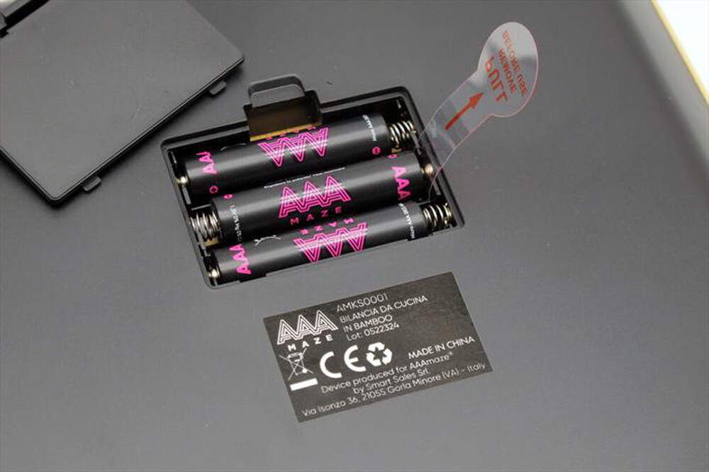 Immagine del prodotto AAAMAZE - Bilancia da cucina AMKS0001BA-BAMBOO