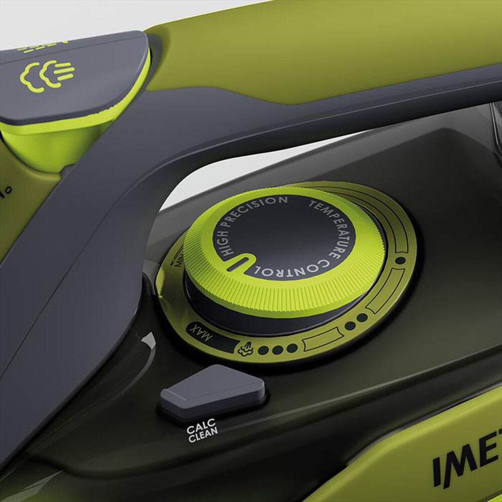 "IMETEC - FERRO DA STIRO A VAPORE ECO PERFECT-Verde, Grigio"