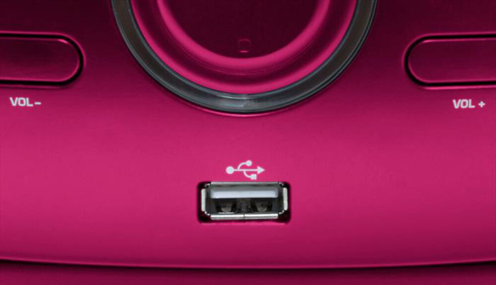 "BIG BEN - CD61RSUSB-Rosa"