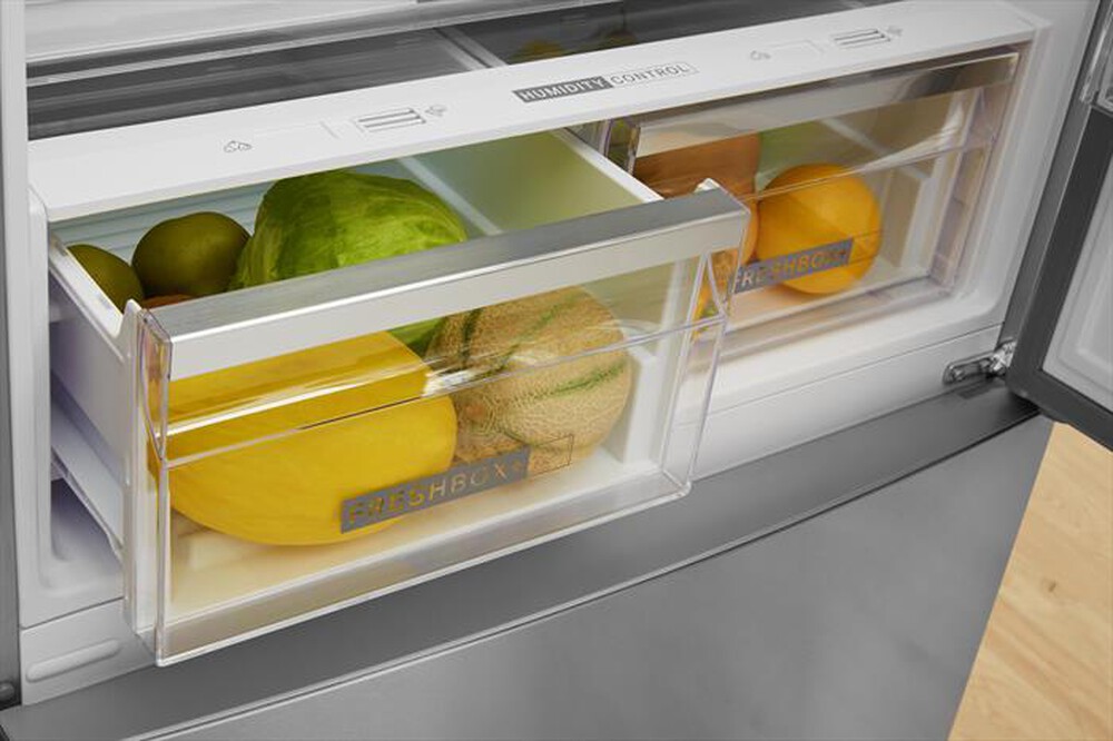 "WHIRLPOOL - Frigorifero combinato W84BE 72 X 2 N Classe E"