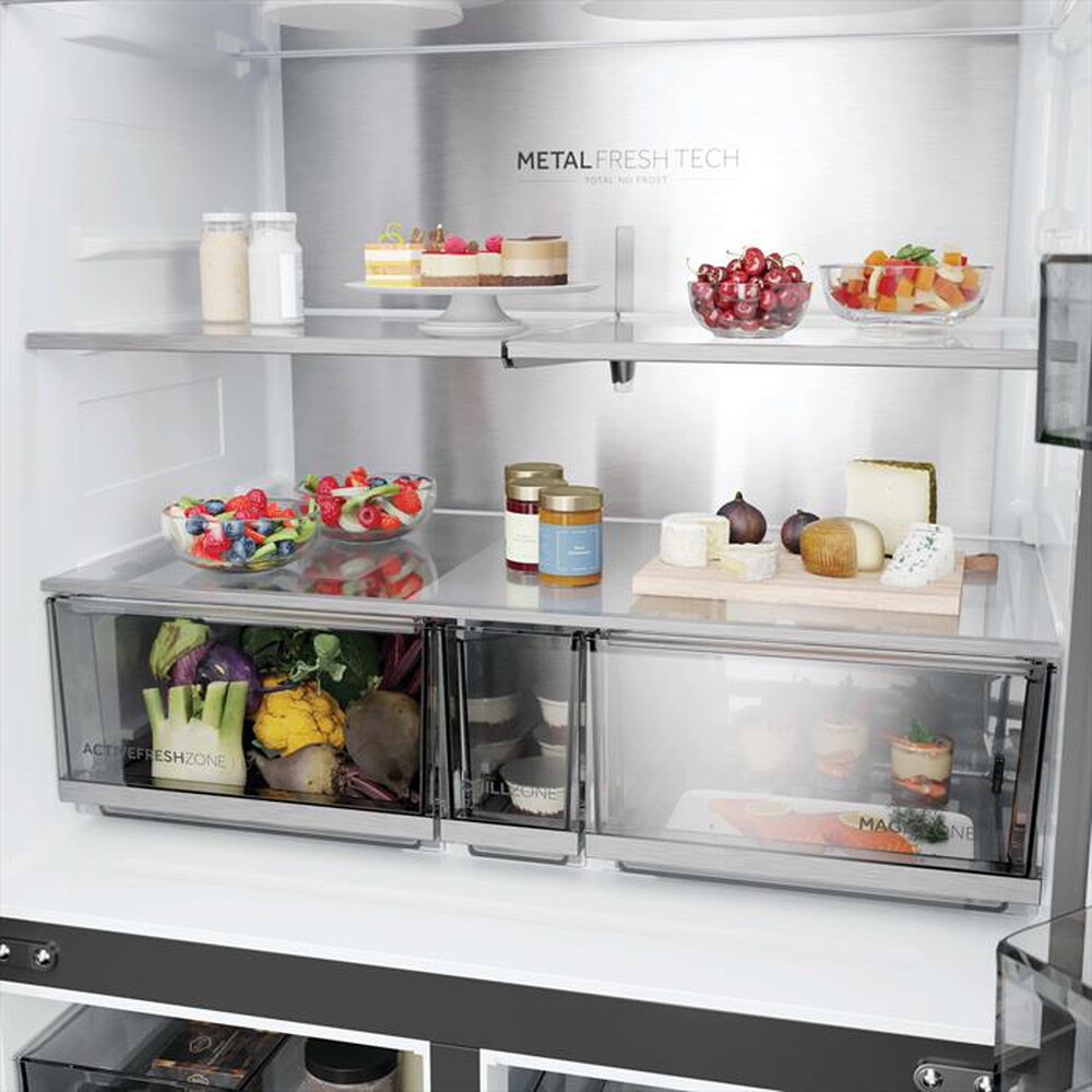 Immagine del prodotto HAIER - Frigorifero 4 porte HCR59F18DNMM Classe D 706lt-Acciaio inox