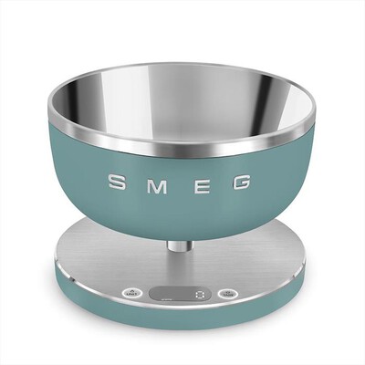 SMEG - Bilancia da cucina Linea Collezione KSC01EGMWW-Verde Smeraldo Opaco