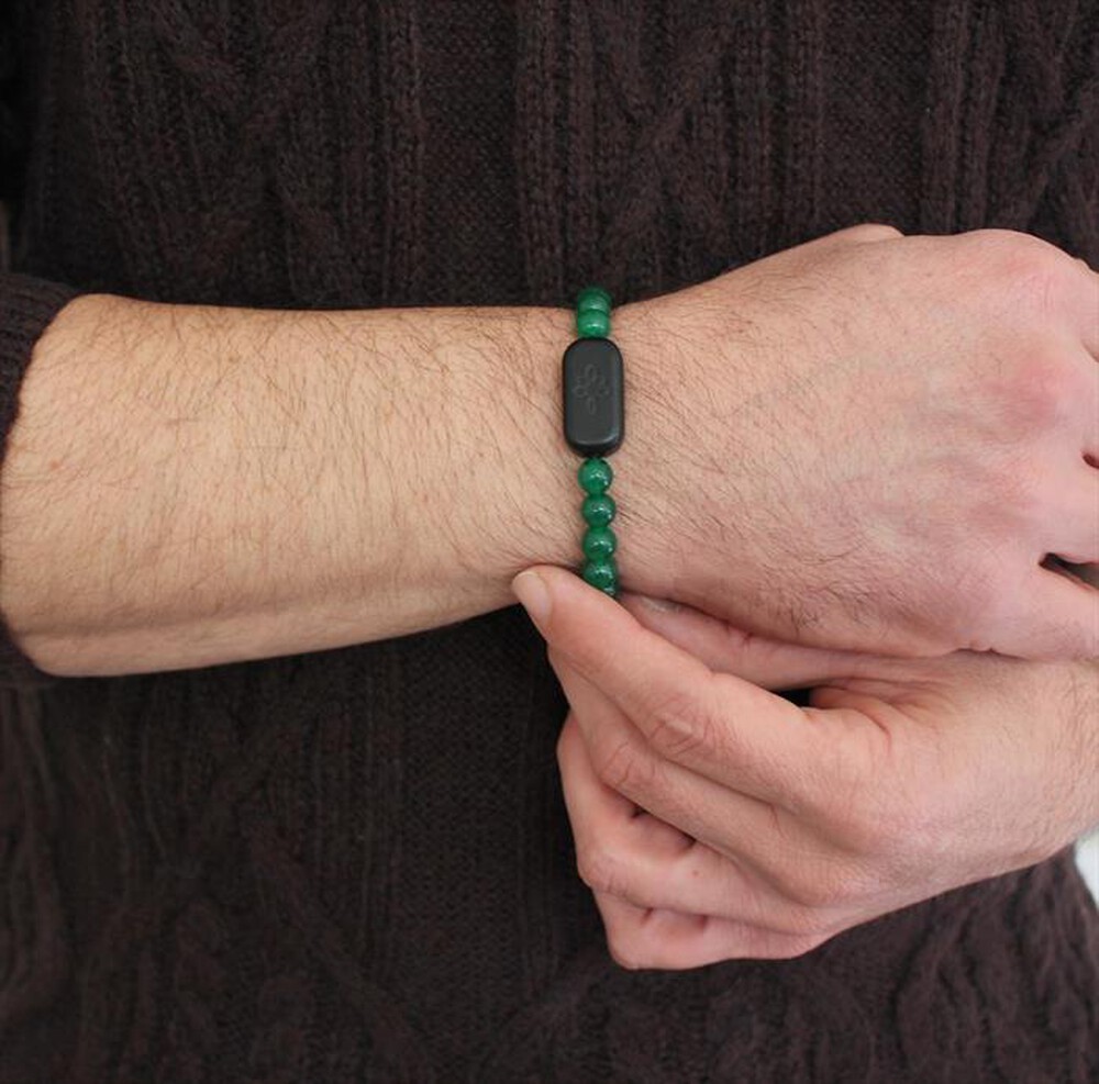 Immagine del prodotto MYLUMI - Bracciale wellness SHAMBALLA - Giada Grande-Giada Grande