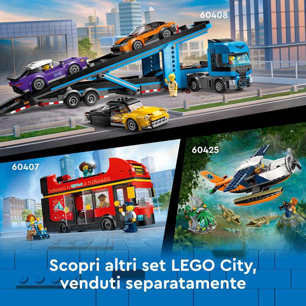 Immagine del prodotto LEGO - MY CITY Montagne russe di Robot World 60421