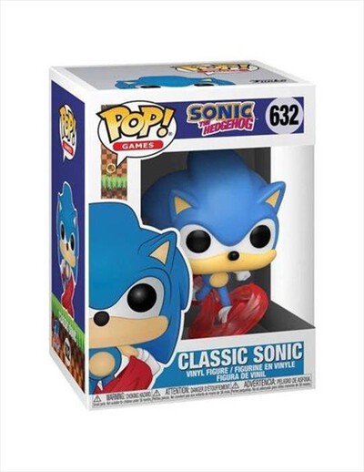 FUNKO - 51964 Sonic the Hedgehog 30th Classic Sonic 632,  FUNKO - 51964 Sonic the Hedgehog 30th Classic Sonic 632