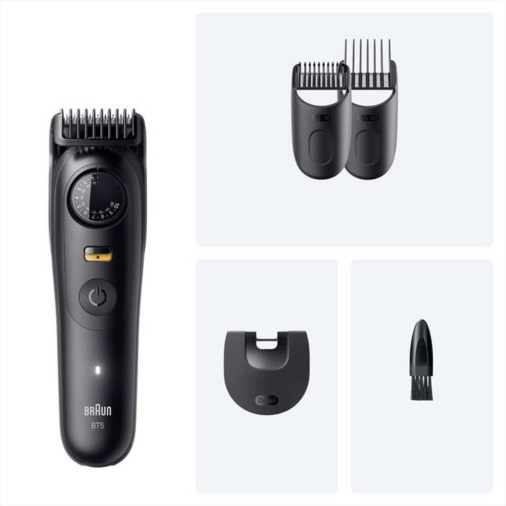 "BRAUN - Regolabarba BT 5520-NERO"