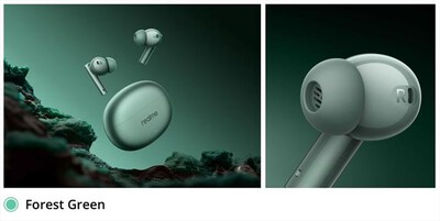 REALME - BUDS AIR 6 WIRELESS EAR BUDS-Forest Green