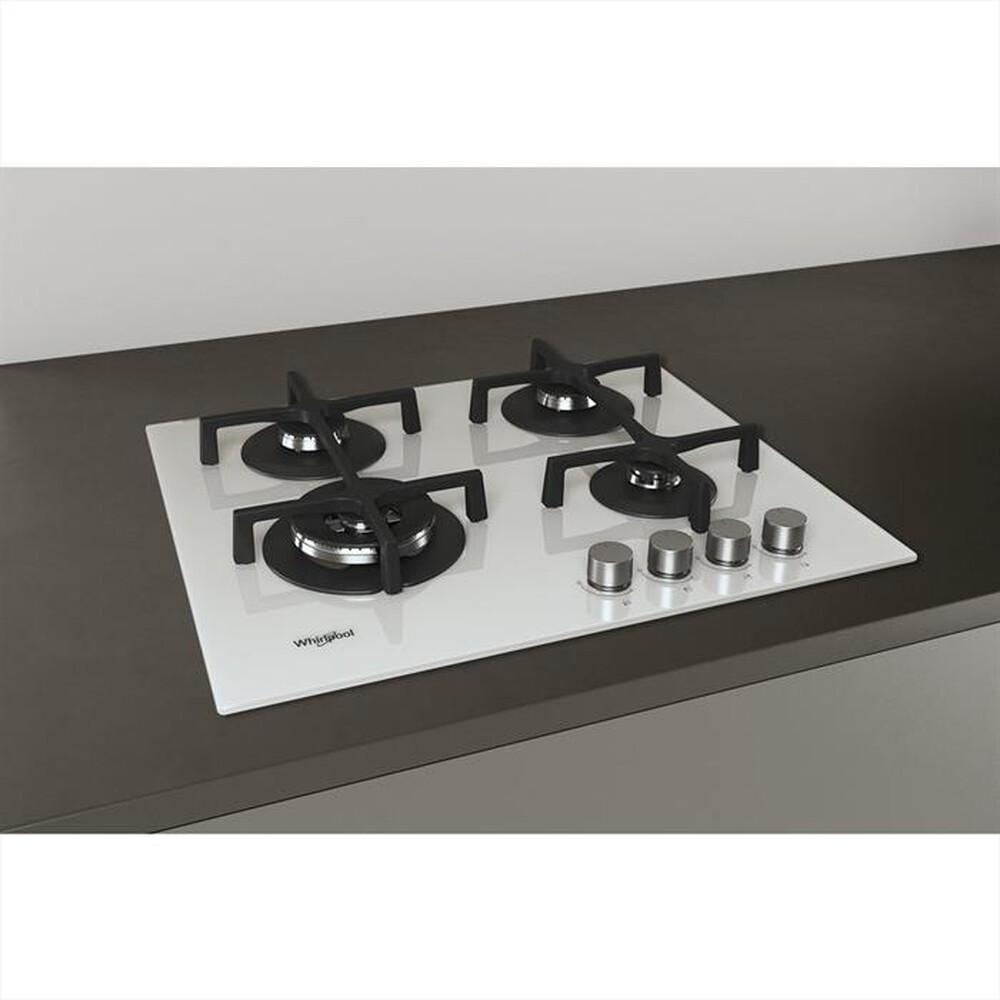 "WHIRLPOOL - Piano cottura a gas ELEMENTS GOA 6423/WH 59cm-Bianco"