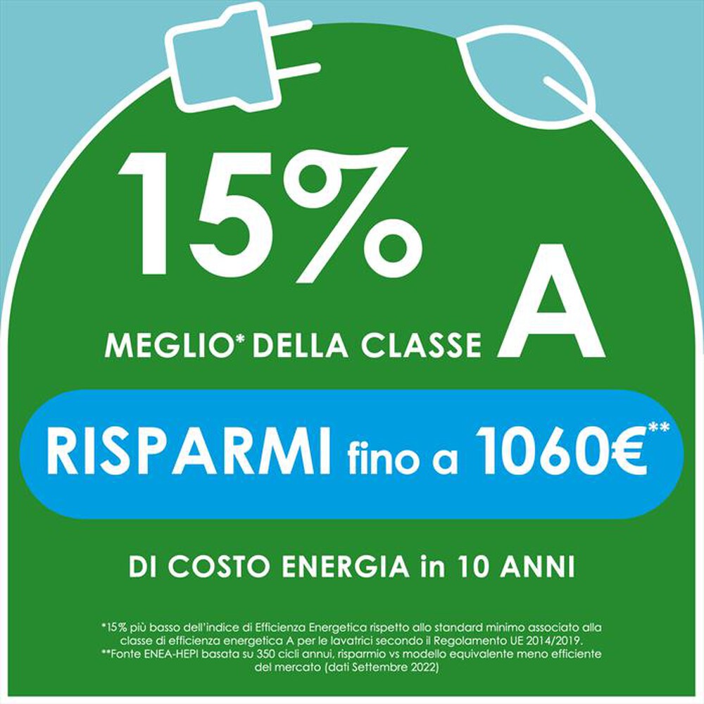 Immagine del prodotto CANDY - Lavatrice RO 6106DWMC7/1-S 10 Kg Classe A-Bianco
