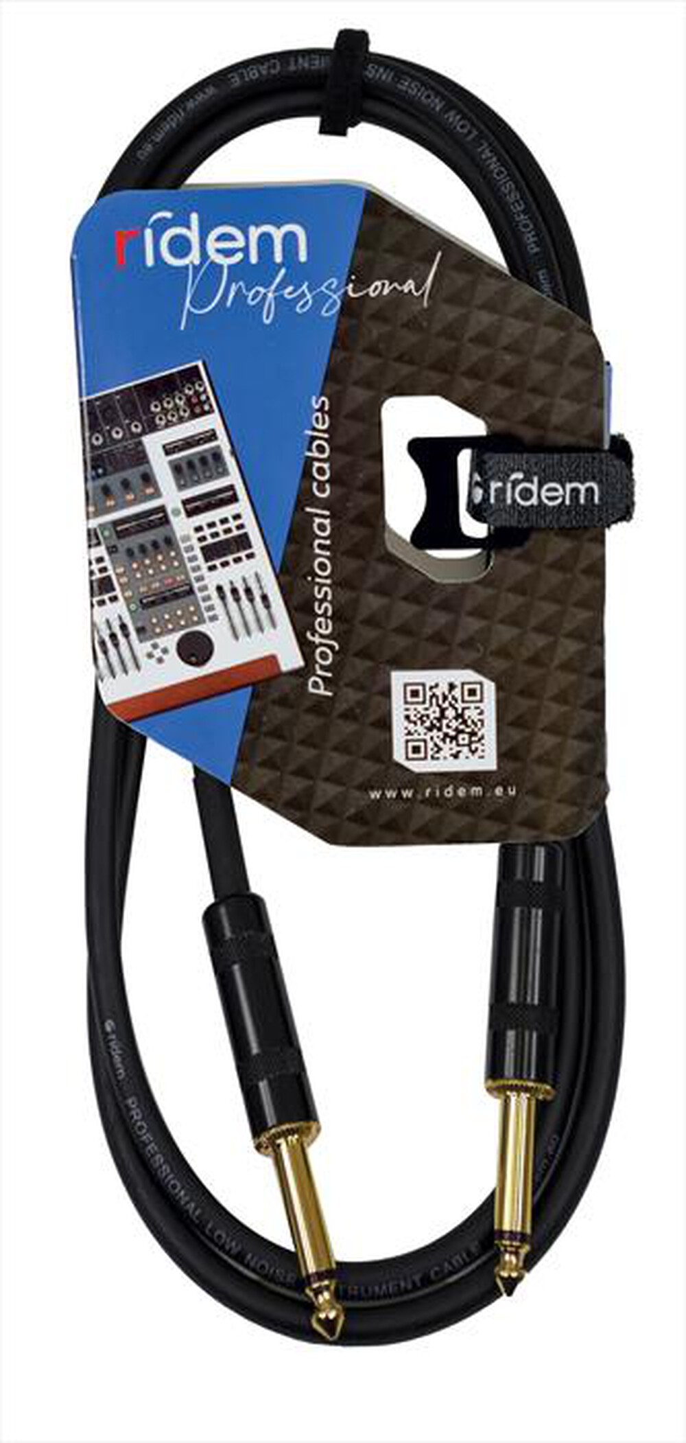 "RIDEM - Cavo professionale RDM C25-Nero"