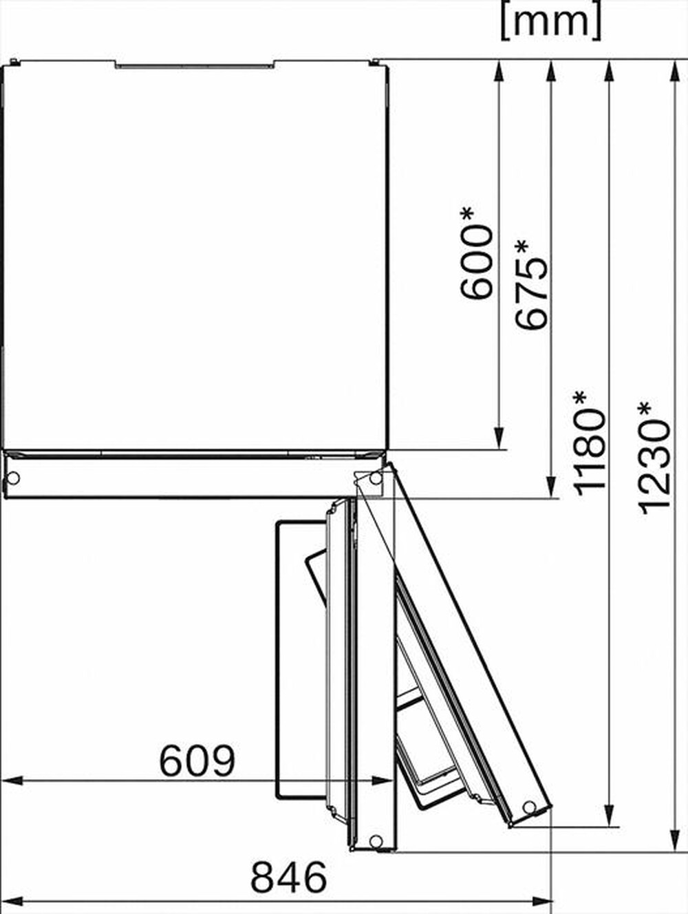 Immagine del prodotto MIELE - Frigorifero combinato KFN 29283 D EDT/CS Classe D