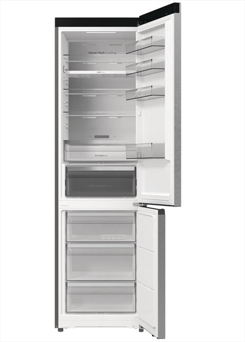 Immagine del prodotto HISENSE - Frigorifero combinato RB5P410SACC Classe C 413 lt-Grigio metallico