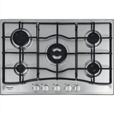 HOTPOINT ARISTON - Piano cottura a gas PCN 752 T/IX/HAR 75cm-Inox