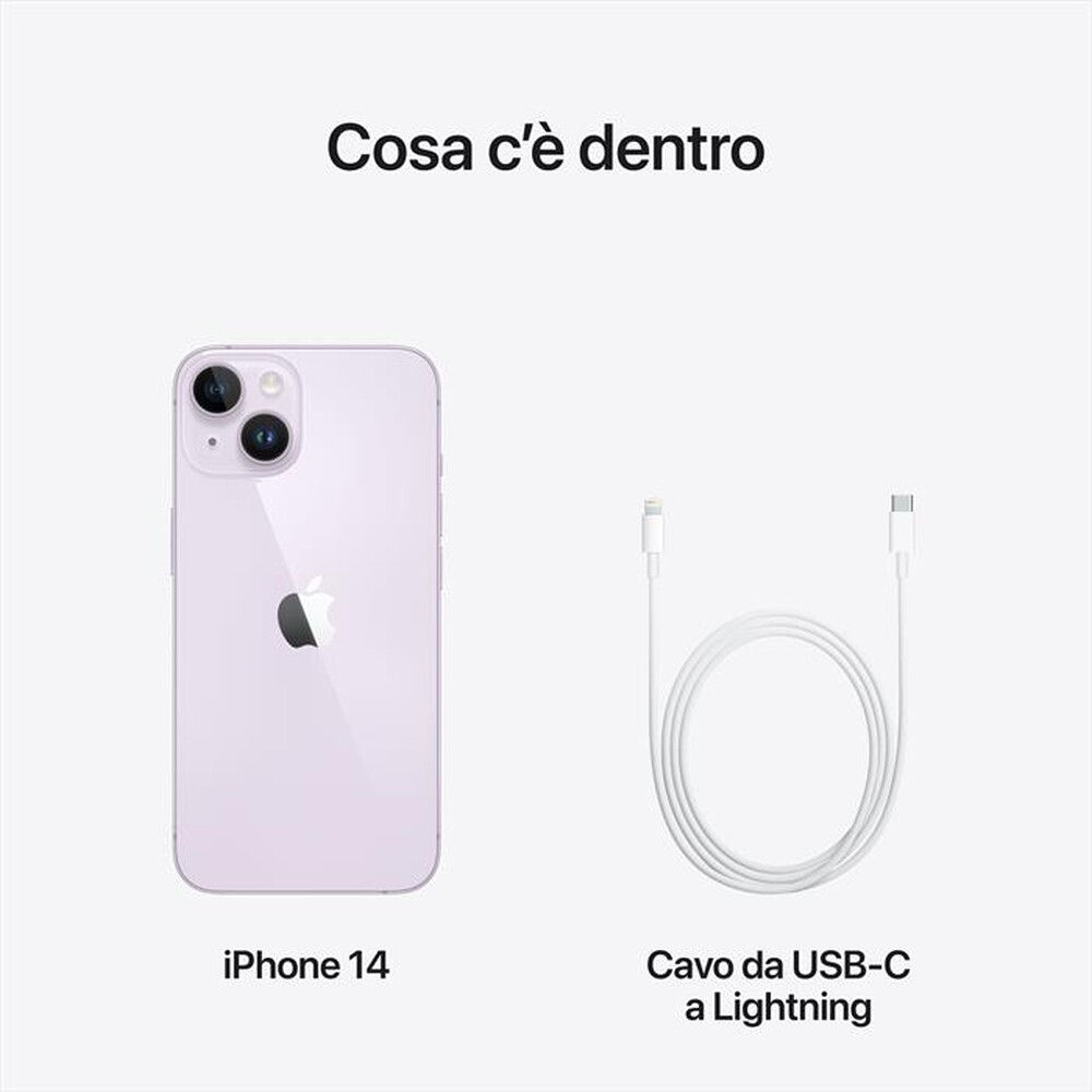 "APPLE - iPhone 14 128GB-Porpora"