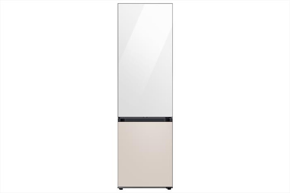 "SAMSUNG - Frigorifero combinato F-RB38D151239 BESPOKE-Clean White-Satin Beige"