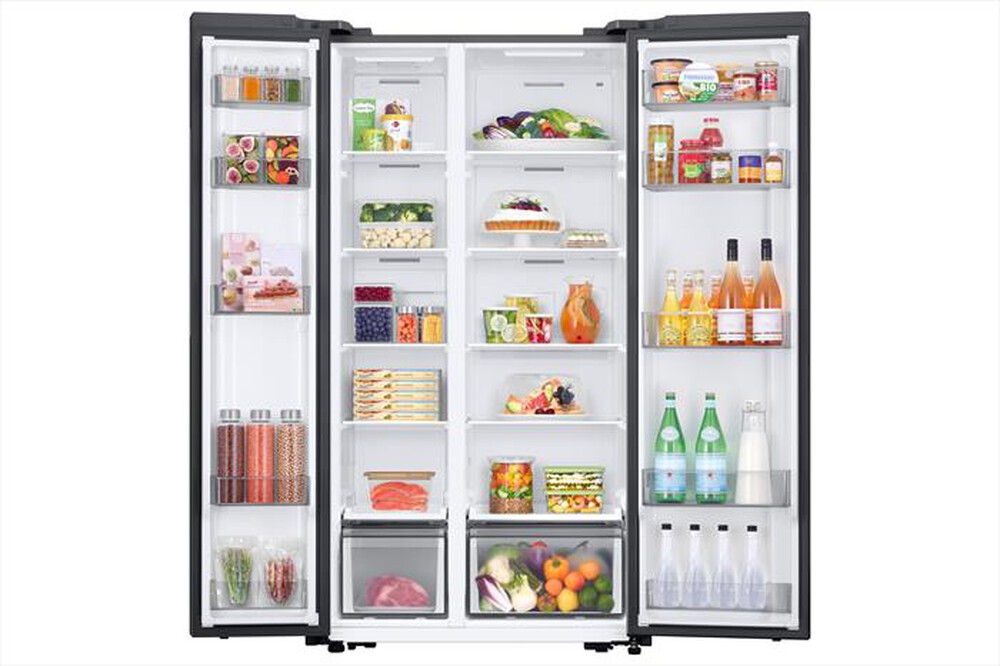 "SAMSUNG - Frigorifero side by side RS57DG400EM9EF Classe E-Metal Inox"