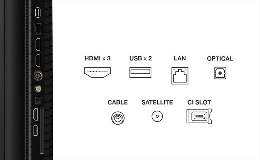 Immagine del prodotto TCL - Smart TV Q-LED UHD 4K 65" 65P79K-Metallic
