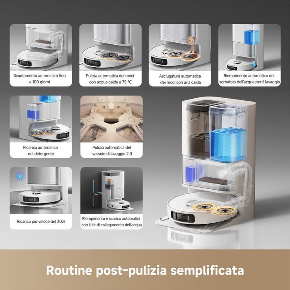 Immagine del prodotto DREAME - Aspirapolvere robot L40VIM ULTRA AE-Bianco