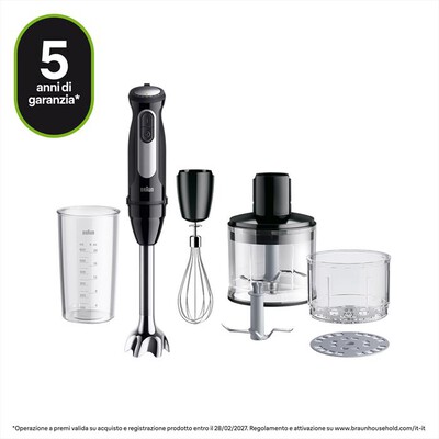 BRAUN - Minipimer MULTIQUICK 5 PRO MQ55254M-nero