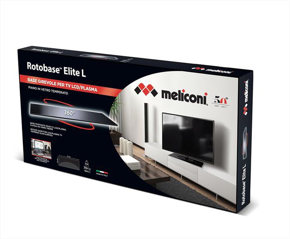"MELICONI - Rotobase Elite L-Nero"