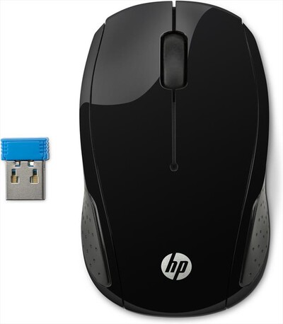 HP - HP MOUSE 200 WIRELESS-Nero