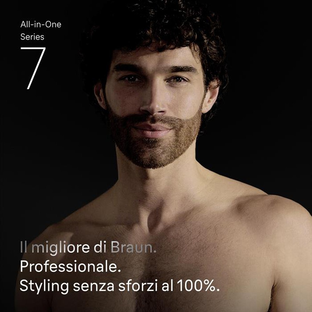 "BRAUN - Rasoio AIO 7540-BLU"