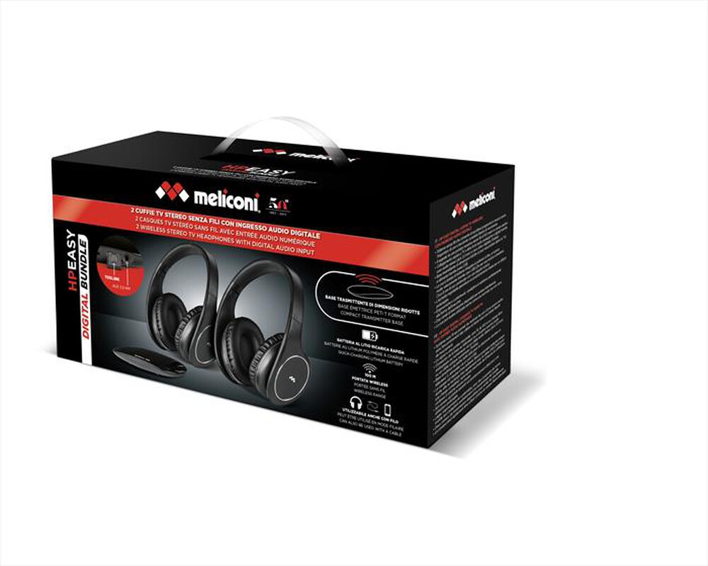 "MELICONI - HP EASY DIGITAL BUNDLE-Nero"
