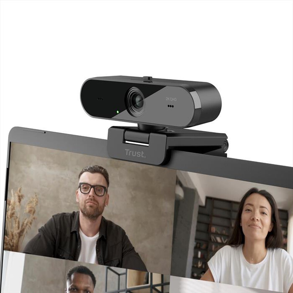 "TRUST - TAXON QHD WEBCAM ECO-Black"