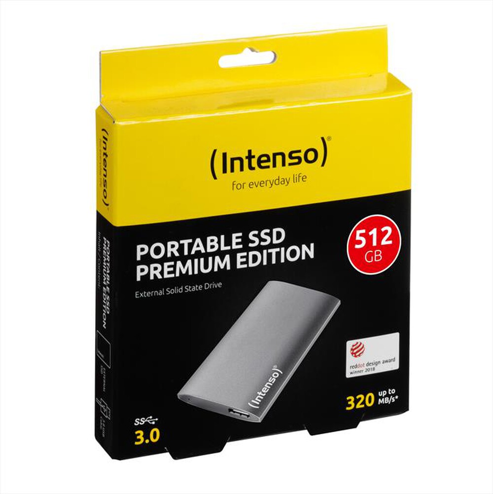 "INTENSO - SSD ESTERNO PREMIUM EDITION 256GB-antracite"