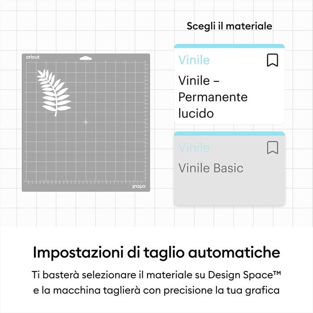 Immagine del prodotto CRICUT - VINILE PERMANENTE SMART PER JOY XTRA 24,1X3-Bianco