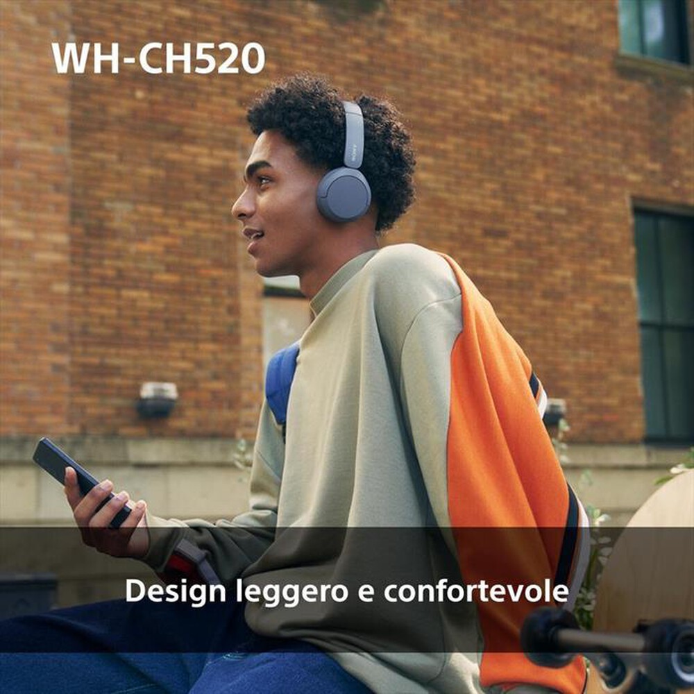 "SONY - Cuffie Bluetooth On ear WHCH520P.CE7-Rosa"