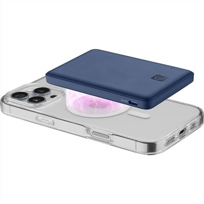 CELLULARLINE - POWER BANK MAGSAFE 5000-Blu