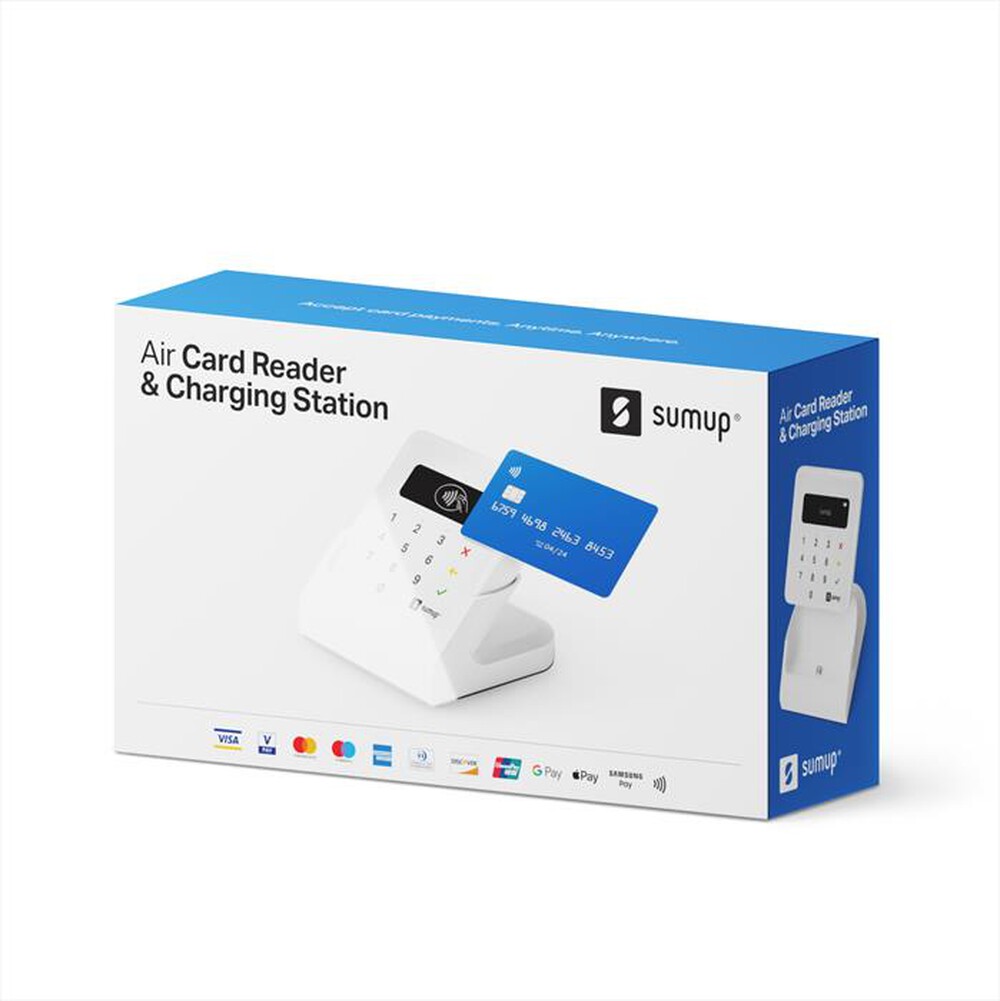 "SUMUP - POS terminal AIR BUNDLE-Bianco"