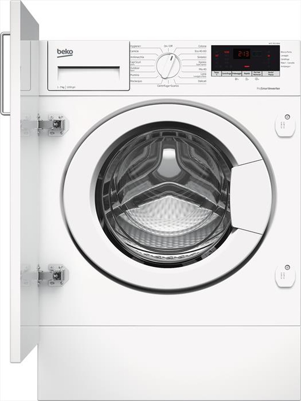 Immagine del prodotto BEKO - Lavatrice WITC7612B0W 7 Kg Classe C-Bianco