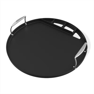 WEBER - PIASTRA GHISA BARBECUE A CARBONE DA 57CM-Nero