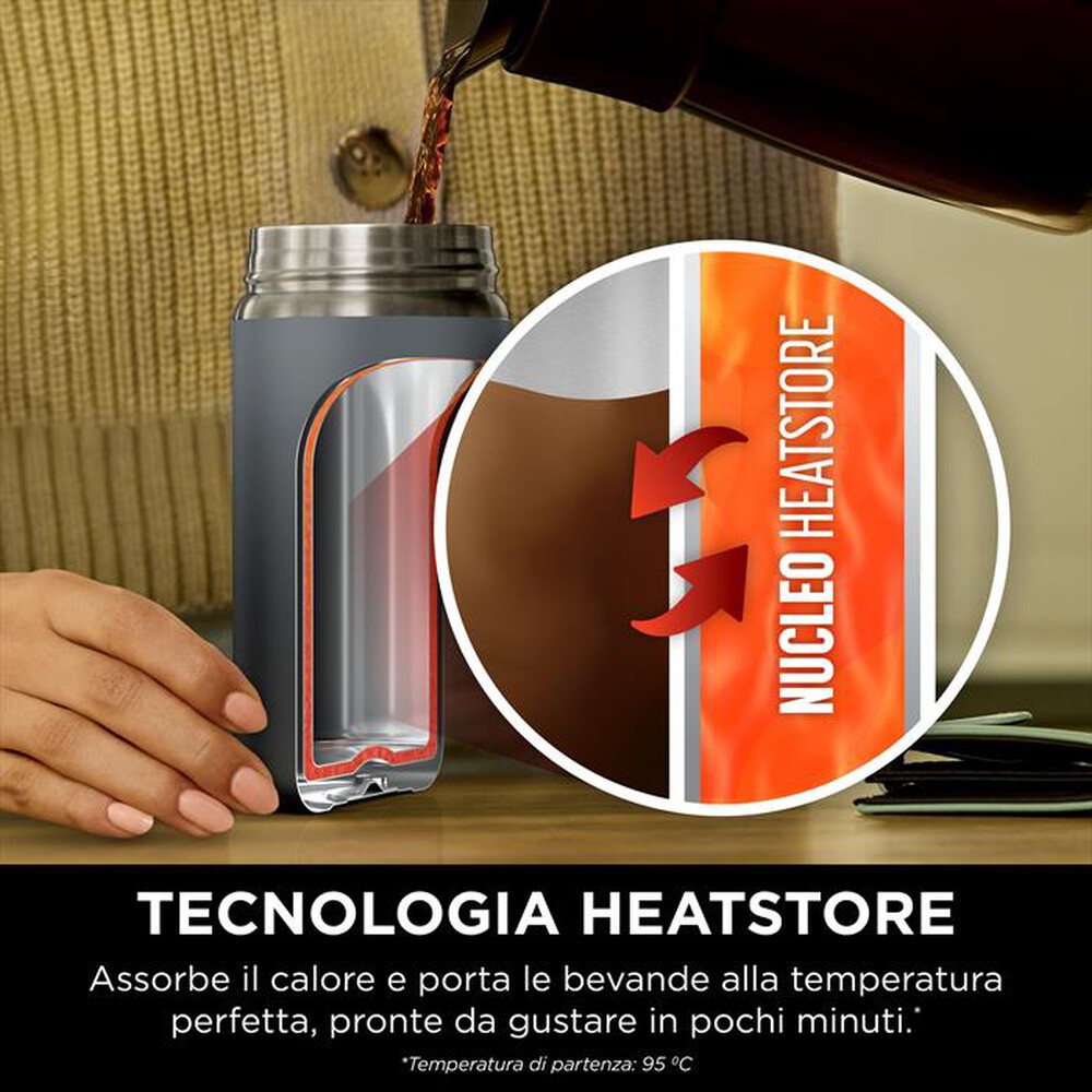"NINJA - BORRACCIA THIRSTI 340ML-Nero"