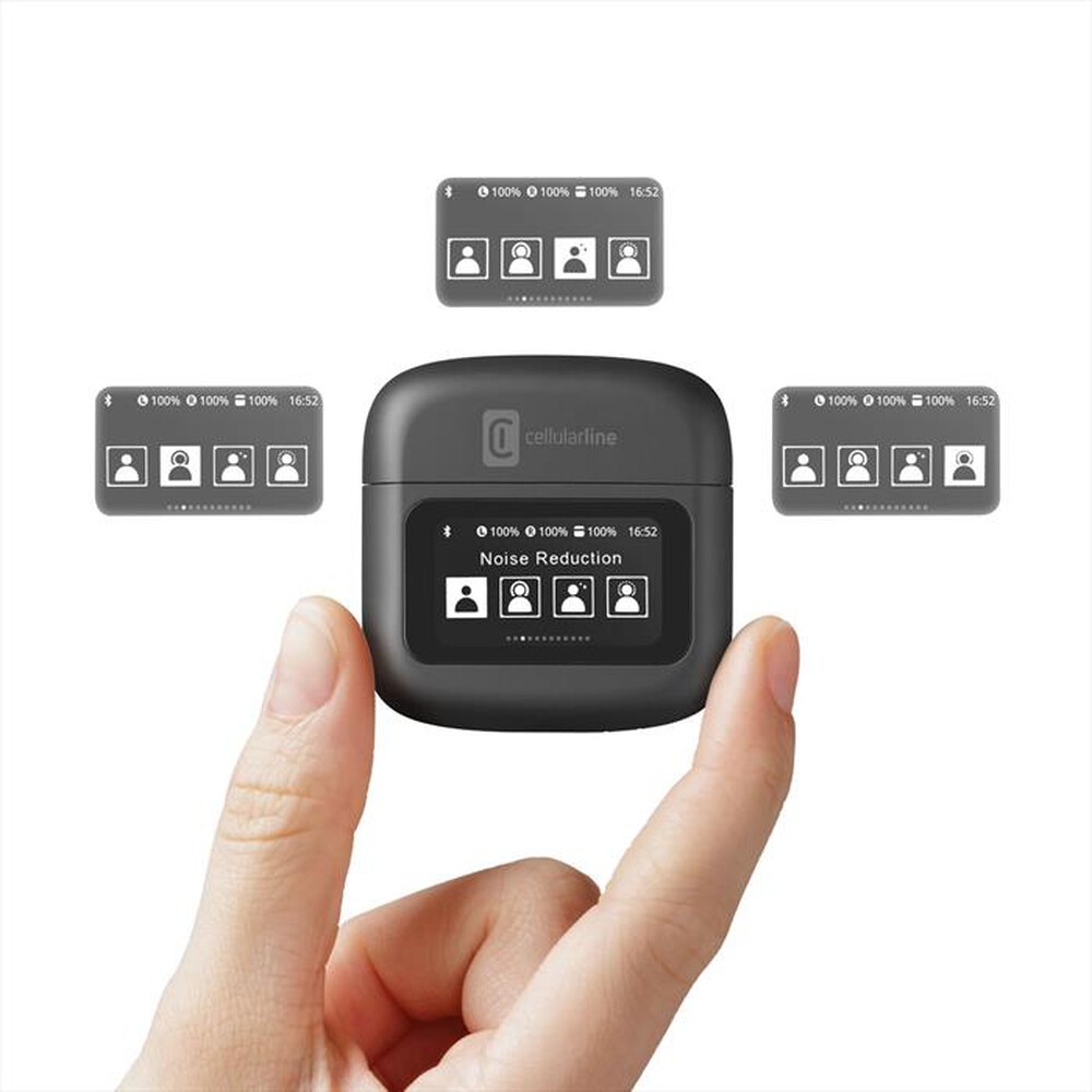 Immagine del prodotto CELLULARLINE - Auricolare bluetooth HUSH-Nero